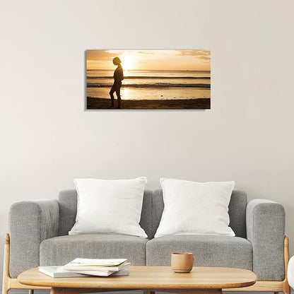 Personalized 8" x 16" Photo to Canvas Print Wall Art - Custom Your Picture on Wall Art