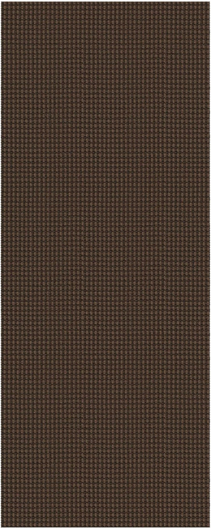 IOHOUZE Washable Runner Rug 2x5 Non Slip Runners for Hallways Entryway Runner Indoor, Kitchen Throw Rug Woven Cotton Floor Carpet for Hall Entrance Bedroom, Brown