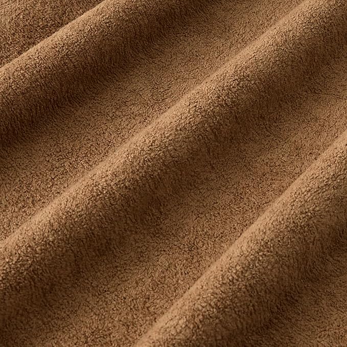 Kevin Textile Waterproof Decorative Pillow Covers Brown 20x20 Inch Pack of 2 Soft Boucle Textured Throw Pillowcases Elegant Accent Pillows for Couch Sofa Chair Bed Home Decor Indoor Outdoor