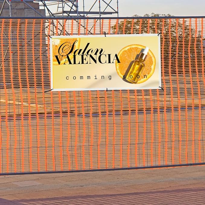 Custom 3x6 Indoor or Outdoor Heavy Duty Vinyl Banner for Business, Birthdays, Holidays, & Special Events (16, Ounces)