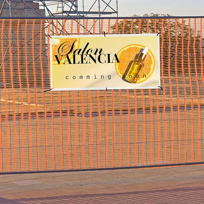 Custom 3x6 Indoor or Outdoor Heavy Duty Vinyl Banner for Business, Birthdays, Holidays, & Special Events (13, Ounces)