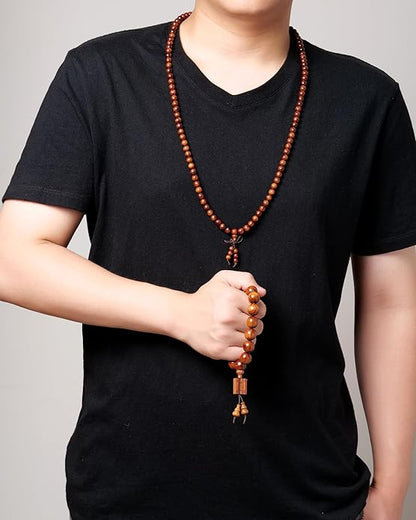 Natural Wooden Adult Bracelet Spring Chain Bracelet， 1pc/pack