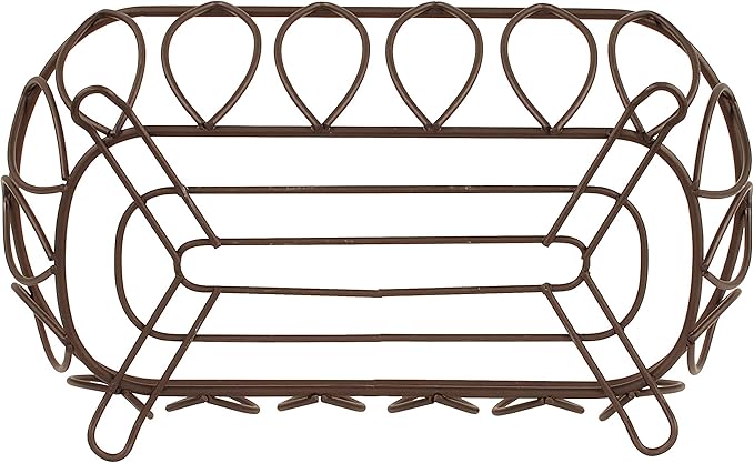 Spectrum Diversified Leaf, Bronze Bread Basket