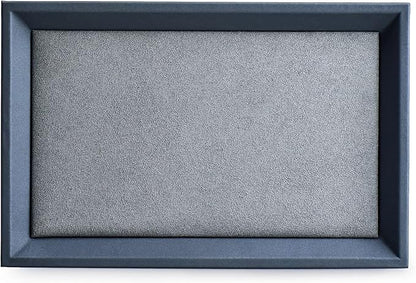 Oirlv Premium Leather Flat Jewelry Tray Jewelry Display Organizer,Valet Tray for Nightstand or Dresser Organizer(Small)