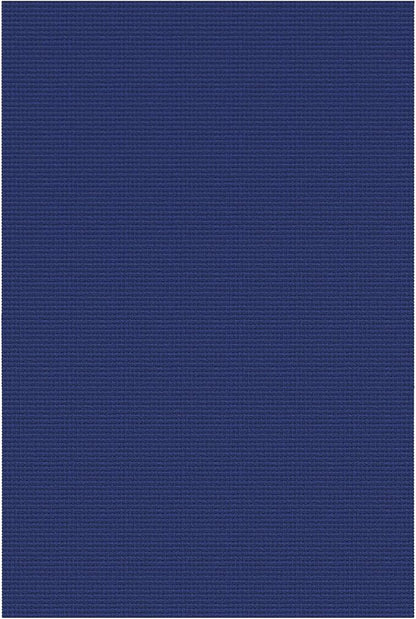 IOHOUZE Washable Area Rug 6x9 Non Slip Rugs for Living Room, Dining Room Rugs Bedroom Rug, Woven Braided Indoor Floor Carpet for Living Room Nursery Office, Royal Blue/Navy