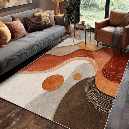 Bohemian Throw Rug, 2x3 Doormat Abstract Geometric 3D Design Pattern for Entryway, Bedroom, Kitchen, Bohemian Home Decor Accessories Indoor Door Mat, Non Slip & Machine Washable