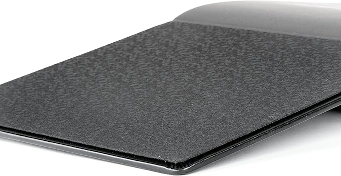 Tuscany Albums Professional Leatherette Bound Slip-in Photo Album 8x10 (10 Page), Black/Black