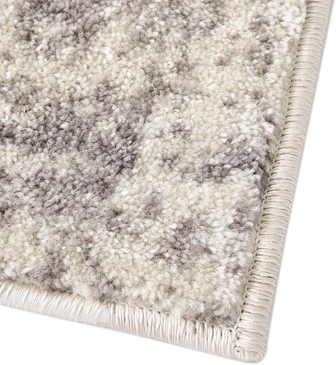 Rugs.com Arlington Collection Rug – 10' x 13' White Medium-Pile Rug Perfect for Living Rooms, Large Dining Rooms, Open Floorplans
