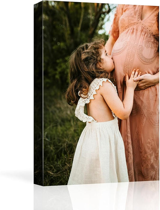 wall26 Personalized Photo to Canvas Print Wall Art - Custom Your Photo On Canvas Wall Art - Digitally Printed (12" x 16")
