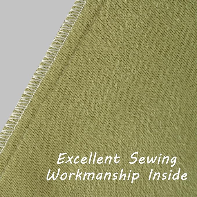 FUTEI Sage Green Velvet Decorative Throw Pillow Covers 26x26 Set of 2,Soft Cozy Edge with Tassels Euro Pillow Shams,Boho Modern Home Decor for Couch Bed Living Room