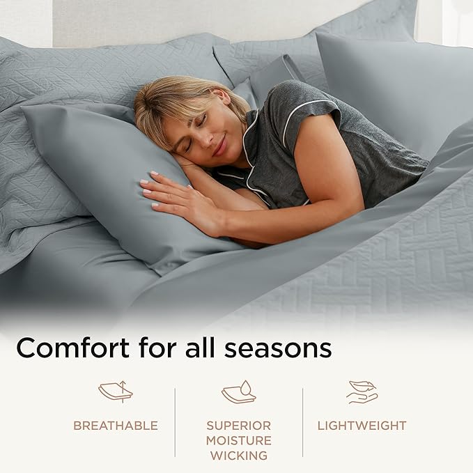 Threadmill Luxury Cotton Blankets for Twin Size Bed | All-Season 100% Cotton Twin Blanket for Bed | Jacquard Lightweight, Soft & Cozy Coverlet, 350GSM, 68 x 90 inches | Scottish Grey