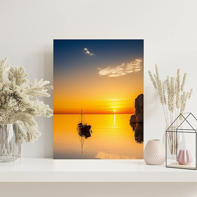 Personalized 8" x 10" Photo to Canvas Print Wall Art - Custom Your Picture on Wall Art