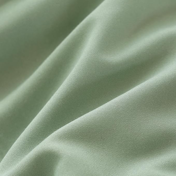 ROSGONIA King Size Sage Green Comforter Set - 3 Piece Bedding Set with Boho Style, Lightweight Down Alternative Comforter, Cozy Blanket Bedspreads Quilt for All Seasons