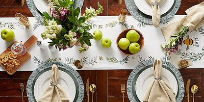 DII Variegated Tabletop Collection, Napkin Set, 20x20, Taupe, 6 Piece