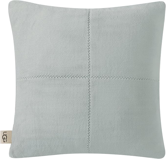 UGG Remina Twin Comforter Set 4 Piece Bed in a Bag with Throw Blanket, Decorative Pillow Sham and Reversible Comforter Hypoallergenic Luxury Bedding, Machine Washable, Twin XL, Blue-Green Clear Creek