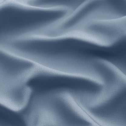 Bedsure Cooling Sheets Twin XL, Rayon Derived from Bamboo, Breathable & Soft Twin XL Sheet Sets, Deep Pocket Up to 16 Inches, Hotel Luxury Silky Dorm Bedding for Hot Sleepers, Dusty Blue
