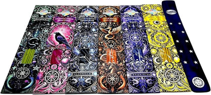 Incense Sticks Variety Pack #9-60 Insence-Sticks (6 Incents x 10 Insense) + Incense Stick Holder Bundle with 6 Witch Whisper Themed Scents