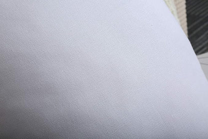 TangDepot Handmade Decorative Solid 100% Cotton Canvas Throw Pillow Covers/Pillow Shams, (12" x18" , White, 1 Count (Pack of 1))