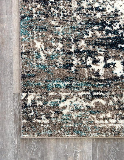 Rugs.com Arlington Collection Rug – 5' x 8' Grey Medium-Pile Rug Perfect for Living Rooms, Large Dining Rooms, Open Floorplans