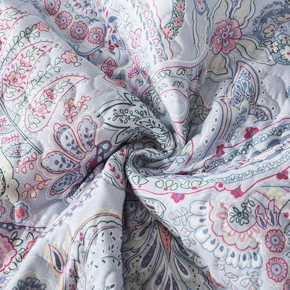 HoneiLife Quilt Sets King Size - Microfiber Bedspreads 3-Piece, Lightweight Coverlets King Quilt Bedding Sets All Season Quilts
