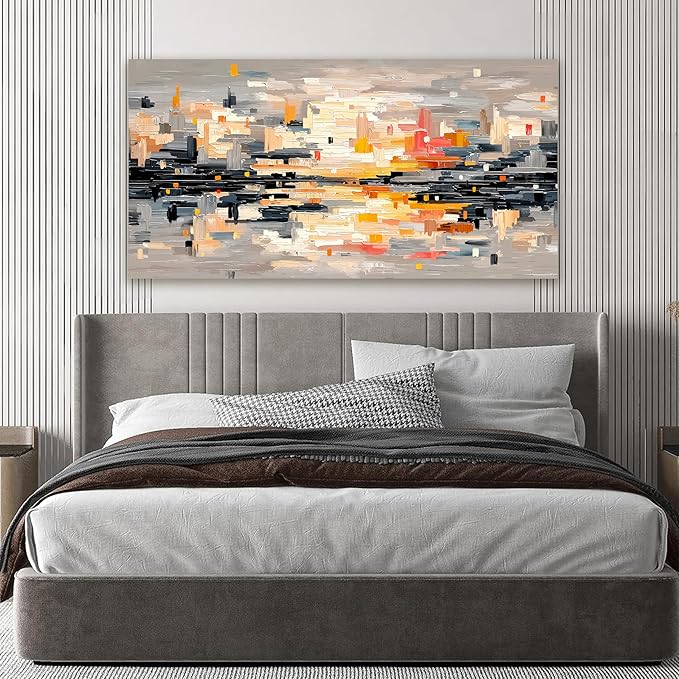 Canvas Wall Art Decor Abstract Wall Art for Living Room Abstract Canvas Art Wall Decor Modern Colorful Wall Art Prints Wall Art Pictures Artwork for Walls Bedroom Office Home Decor Aesthetic 20"X40"