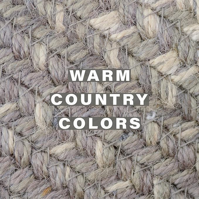 Homespice Grey Cloud Dining Placemats, Warm Country Decor, Set of 6, Grey - 13x19 Rectangle Table Mats - Vibrant Colors, Durable, Easy to Clean and Protects Furniture