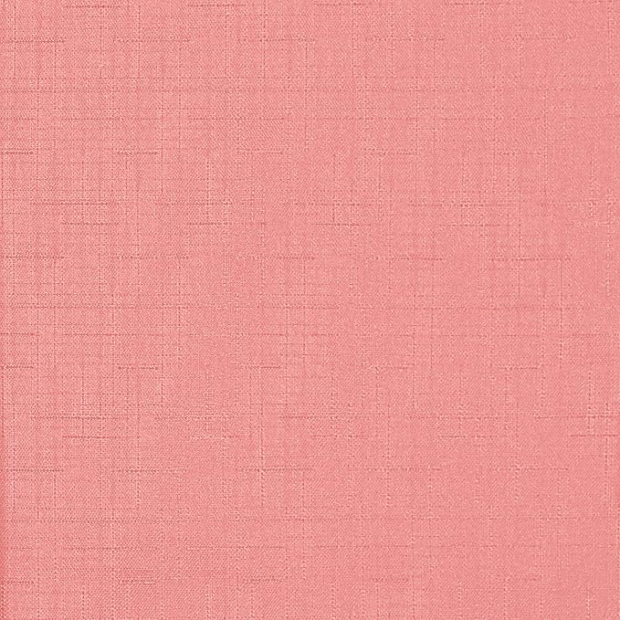 ECLIPSE Kendall Modern Blackout Thermal Rod Pocket Window Curtain for Bedroom or Living Room (1 Panel), 42" x 63", Coral