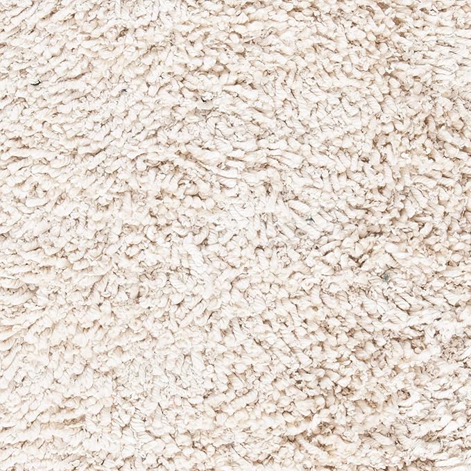 SAFAVIEH Sheep Shag Collection 5' x 8' Ivory SSG212A Handmade 1-inch Thick Area Rug