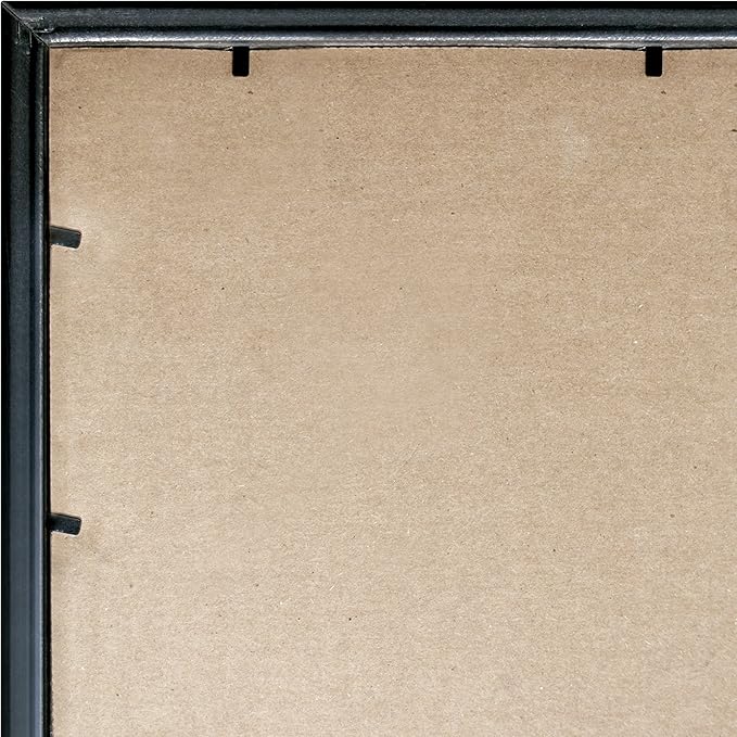 MCS Trendsetter 20x24 Poster Frame Black High-Gloss, Vertical & Horizontal Wall Hanging Large Picture Frame for Photos, Posters & Art Prints (1-Pack)