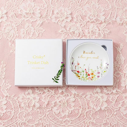 Crisky Jewelry Ring Dish for Aunt Birthday Gifts, Thinking of You Gift for Aunt from Niece, Best Antie Gift Ideas from Nephew for Thanksgiving Day Christmas Valentines (I Love You Aunt) Trinket Tray