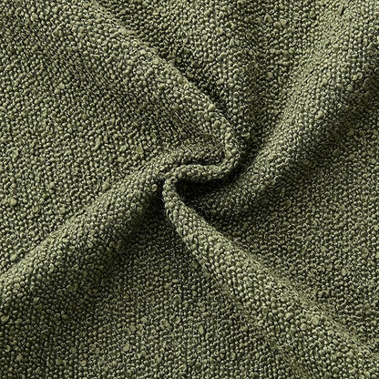 ANRODUO Pack of 2 Textured Boucle Throw Pillow Covers Soft Moss Green Decorative Accent Solid Pillow Cases Cozy Modern Couch Cushion Case for Sofa Bedroom Living Room Spring Home Decor, 20 x 20 Inch