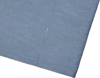 ECLIPSE Kendall Modern Blackout Thermal Rod Pocket Window Curtain for Bedroom or Living Room (1 Panel), 42" x 84", Slate