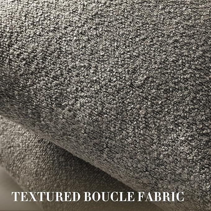 Throw Pillow Covers 20 x 20 Inch Set of 2, Accent Soft Boucle Textured Pillow Cover, Decorative Solid Color Cozy Cushion Pillow Case for Couch Bedroom Sofa Living Room Home Decor, Dark Brown