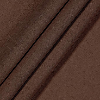 ECLIPSE Kendall Modern Blackout Thermal Rod Pocket Window Curtain for Bedroom or Living Room (1 Panel), 42" x 54", Chocolate