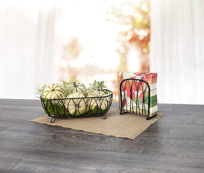 Spectrum Diversified Leaf, Bronze Bread Basket