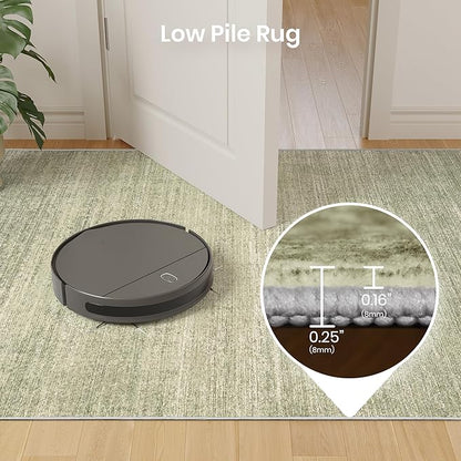 Valenrug Washable Rug 9x12 - Stain Resistant 9x12 Area Rugs for Living Room, Non Slip Backing Printed Rugs for Bedroom, Folable Machine Washable Area Rug(Green,9'x12')