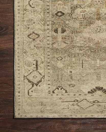 Loloi Margot Collection MAT-04 Antique/Sage 8'-6" x 11'-6" Area Rug feat. CloudPile, No-Shed Easy Clean Large Patterned Area Rug for Living Room, Bedroom, Dining Area