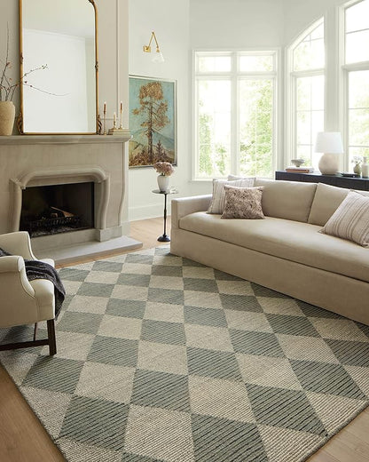 Loloi Chris Loves Julia Francis Collection FRA-01 Spa/Granite 2'-6" x 7'-6" Runner Rug