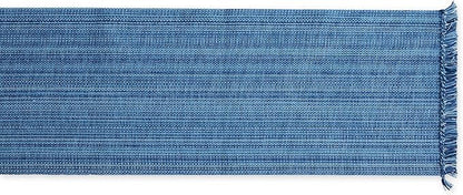 DII Variegated Tabletop Collection, Table Runner, 13x72, Nautical Blue