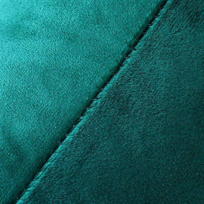 NiNi ALL Decorative Throw Pillow Covers Velvet Soft for Couch Sofa Bedroom Living Room Outdoor Pack of 2 18x18 Inch Teal