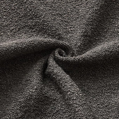 ANRODUO Pack of 2 Textured Boucle Throw Pillow Covers Soft Grey Euro Decorative Accent Solid Pillow Cases Cozy Modern Couch Cushion Case for Chair Sofa Bedroom Living Room Home Decor, 22 x 22 Inch