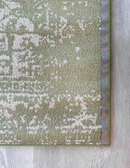 Rugs.com Arlington Collection Rug – 5' x 8' Green Medium-Pile Rug Perfect for Living Rooms, Large Dining Rooms, Open Floorplans