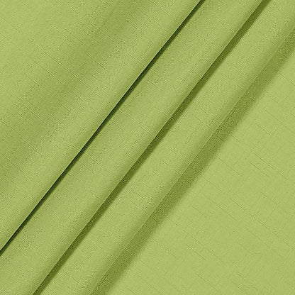 ECLIPSE Kendall Modern Blackout Thermal Rod Pocket Window Curtain for Bedroom or Living Room (1 Panel), 42" x 84", Lime