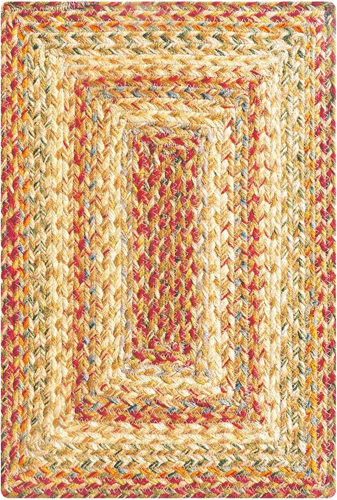 Homespice Harvest Dining Placemats, Warm Country Decor, Set of 6, Multicolor - 13x19 Rectangle Table Mats - Vibrant Colors, Durable, Easy to Clean and Protects Furniture