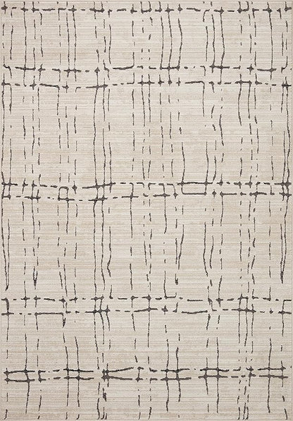 Loloi Darby Collection DAR-06 Sand/Dk. Grey 9'-2" x 13' Area Rug