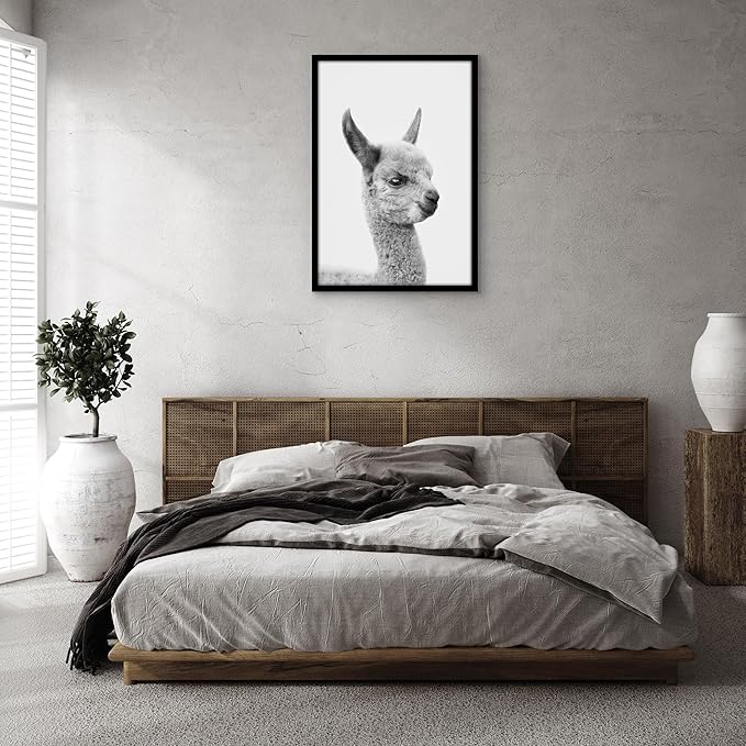 Americanflat 26x38 Poster Frame with Polished Plexiglass - Black Picture Frame - Wide Photo Frames Made of Engineered Wood for Vertical or Horizontal Wall Display - Epic Collection - Black
