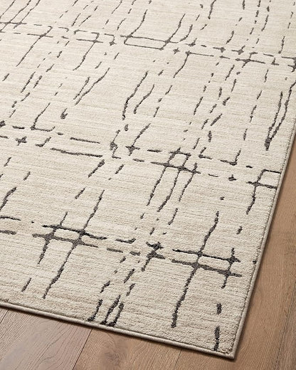 Loloi Darby Collection DAR-06 Sand/Dk. Grey 11'-6" x 15' Area Rug