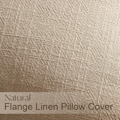 Linen Pillow Covers 18x18 Neutral Boho Throw Pillow Covers for Couch Pack of 4 Accent Modern Cushion Covers for Sofa Livingroom Bed and Balcony Home Decor