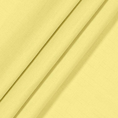 ECLIPSE Kendall Modern Blackout Thermal Rod Pocket Window Curtain for Bedroom or Living Room (1 Panel), 42" x 95", Lemon