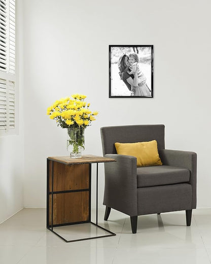 MCS Trendsetter 20x24 Poster Frame Black High-Gloss, Vertical & Horizontal Wall Hanging Large Picture Frame for Photos, Posters & Art Prints (1-Pack)